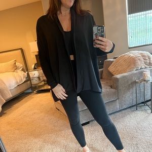 Lululemon Black Cardigan size 8